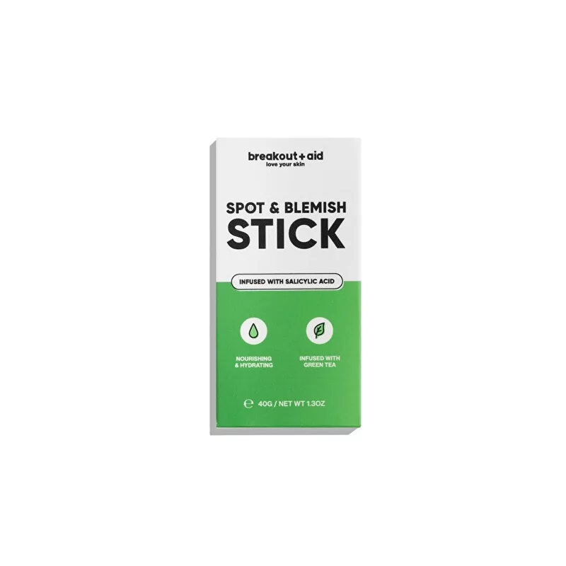 Kaolinová maska na problematickou pleť v tyčince (Spot & Blemish Stick) Breakout+aid - 40 g