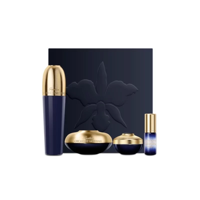 Dárková sada péče pro zralou pleť The Orchidée Impériale Exceptional Anti-Aging Discovery Ritual Set Guerlain