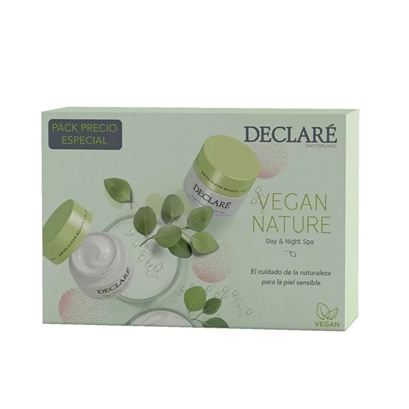 Dárková sada péče pro citlivou pleť Vegan Nature Spa Day & Night Set DECLARÉ