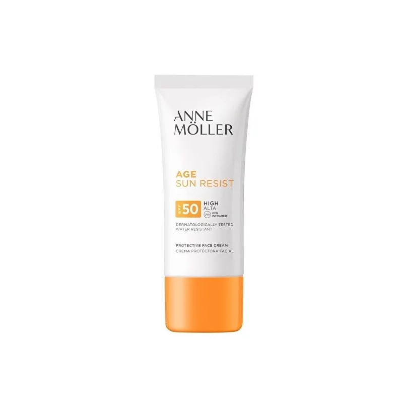 Krém na opalování proti tmavým skvrnám a stárnutí pleti SPF 50 Age Sun Resist (Protective Face Cream) Anne Möller - 50 ml