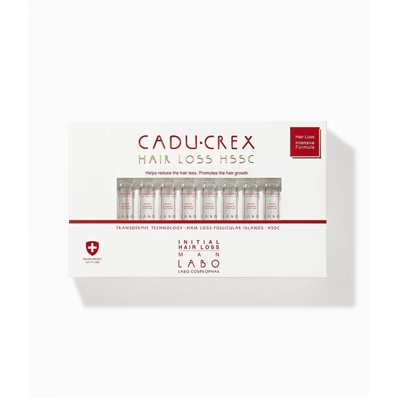 Kúra pro začínající vypadávání vlasů pro muže Hair Loss HSSC 20 x Cadu-Crex - 3,5 ml