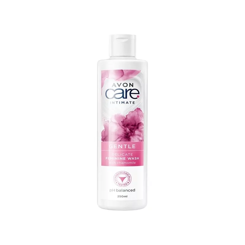 Jemný gel pro intimní hygienu s výtažkem z heřmánku Gentle (Delicate Feminine Wash) Avon - 250 ml