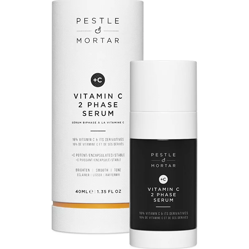 Dvoufázové pleťové sérum Vitamin C (Two Phase Serum) Pestle & Mortar - 40 ml