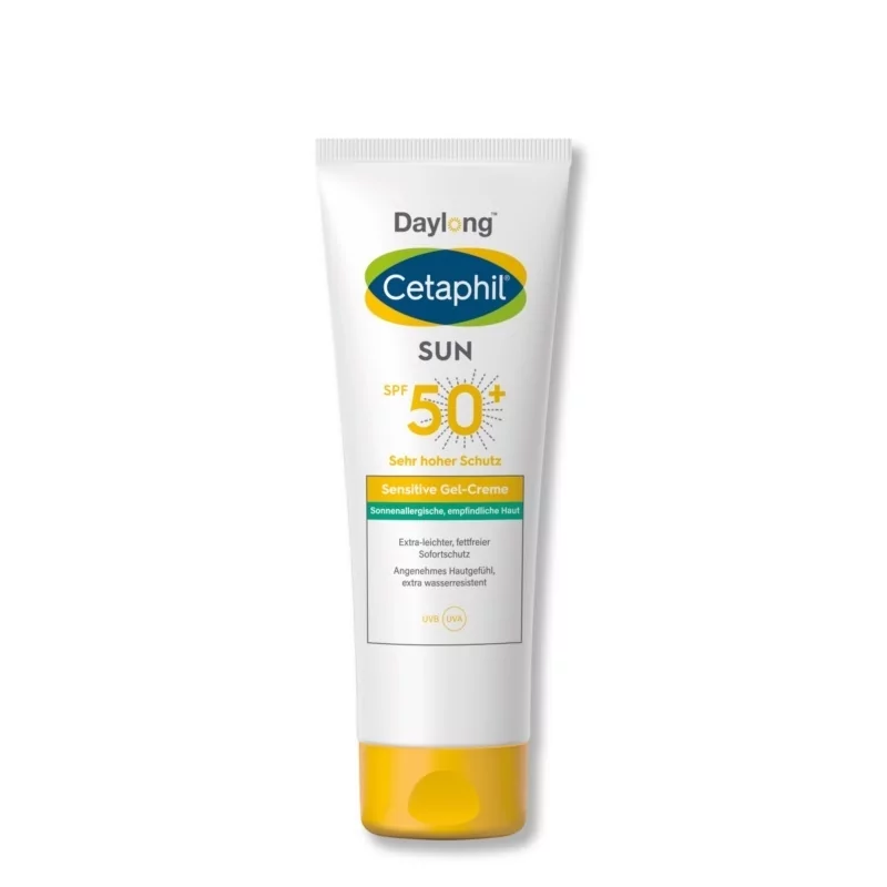 Gelový krém na opalování SPF 50+ Cetaphil (Sensitive Gel-Cream) Daylong - 100 ml