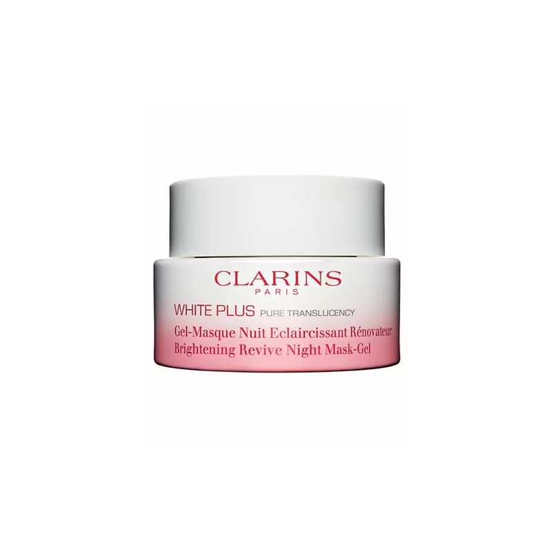 Noční pleťová maska White Plus (Brightening Revive Night Mask-Gel) Clarins - 50 ml