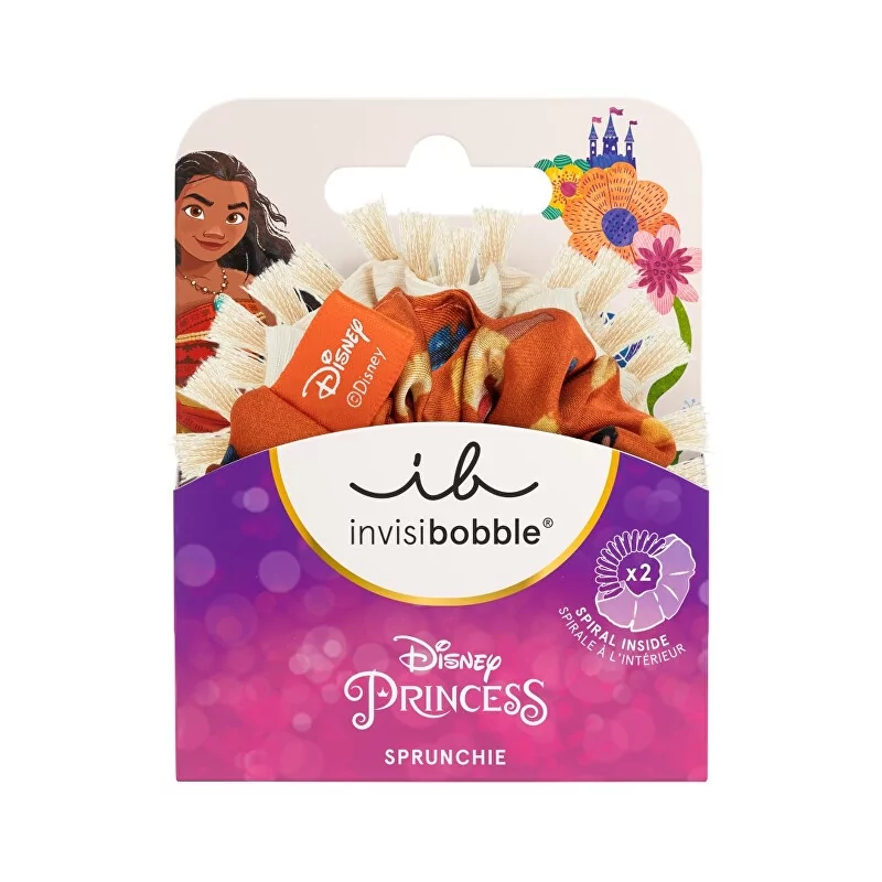 Gumička do vlasů Kids Sprunchie Disney Moana Invisibobble - 2 ks