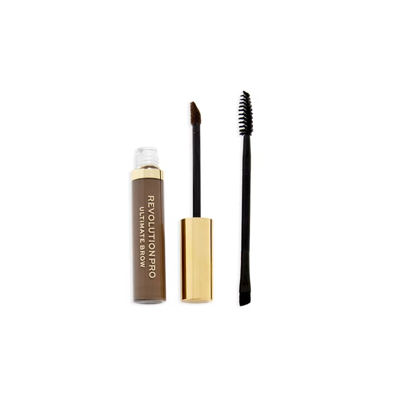 Fixační gel na obočí Ultimate Brow Gel Revolution PRO / Odstín: Medium Brown - 5,8 ml