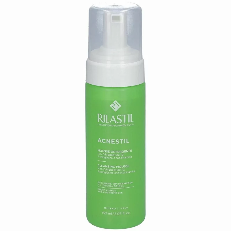 Čisticí pěna pro smíšenou a mastnou pleť se sklonem k akné Acnestil (Cleansing Mousse) Rilastil - 150 ml