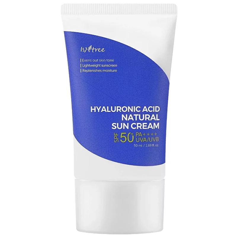 Opalovací krém SPF 50+ Hyaluronic Acid (Natural Sun Cream) Isntree - 50 ml