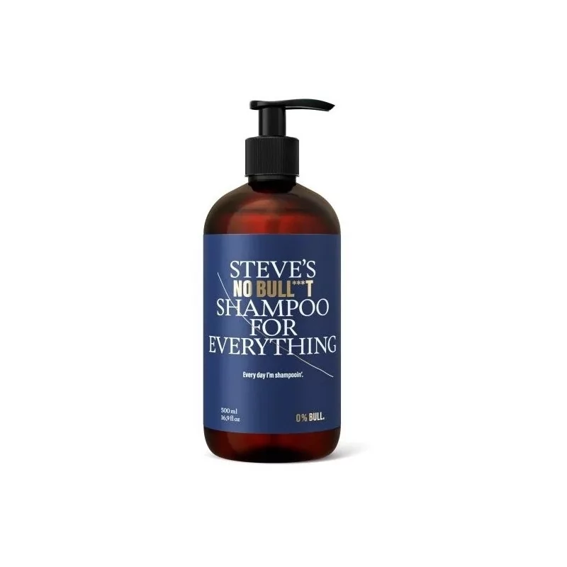 Šampon na vlasy a vousy No Bull***t (Shampoo for Everything) Steve´s - 500 ml