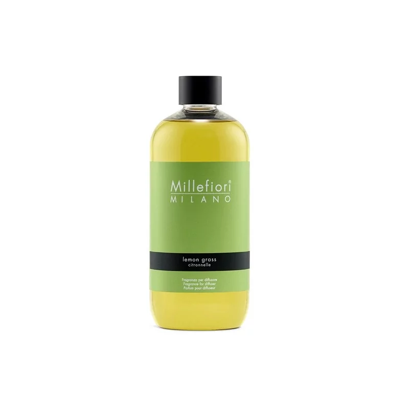 Náhradní náplň do aroma difuzéru Natural Citronová tráva Millefiori Milano - 500 ml