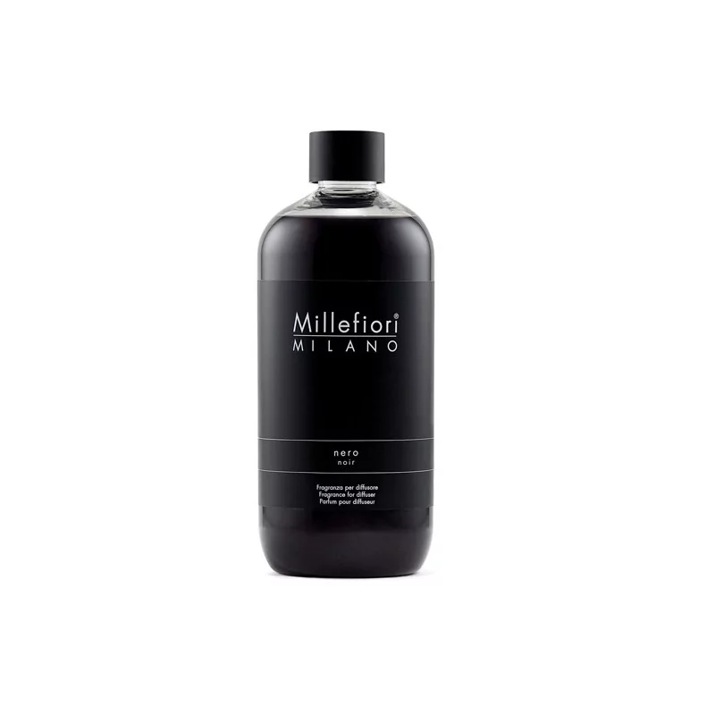 Náhradní náplň do aroma difuzéru Natural Černá Millefiori Milano - 500 ml