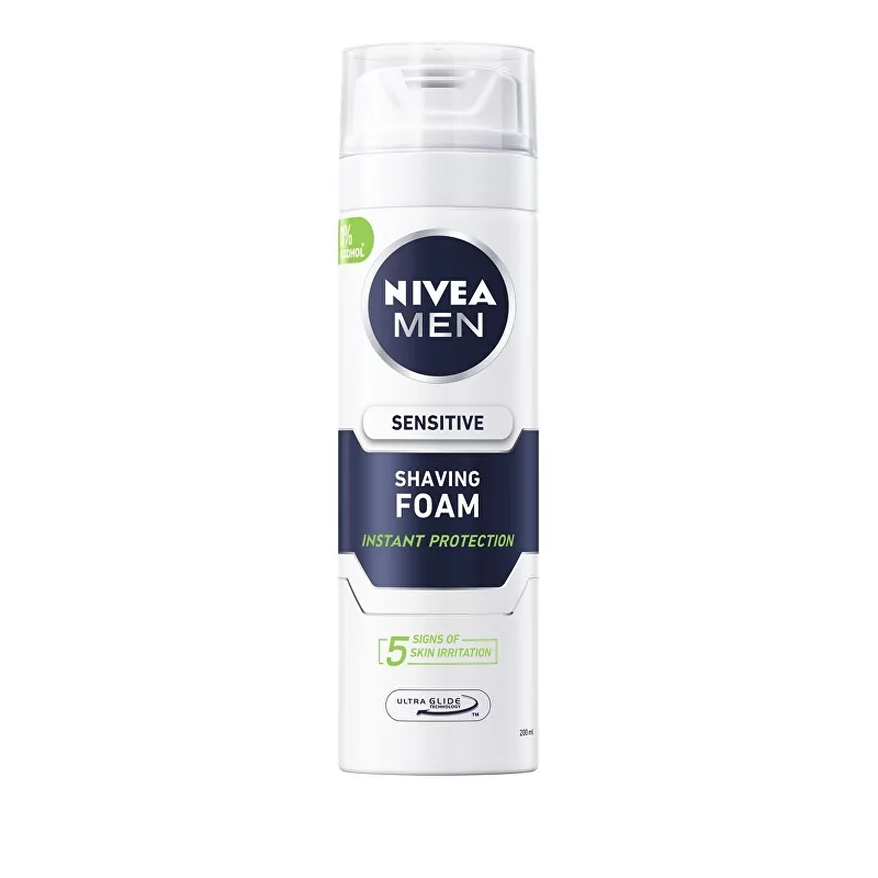 Pěna na holení Sensitive Nivea - 200 ml