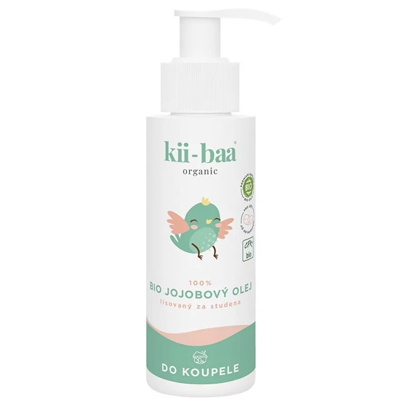 Bio jojobový olej do koupele kii-baa organic - 100 ml