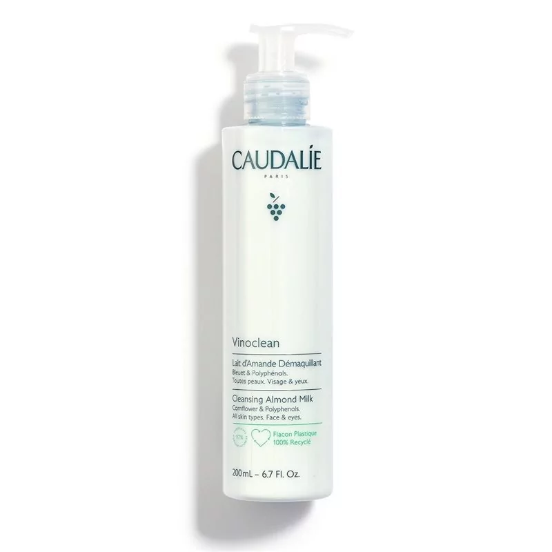 Čisticí mandlové mléko na obličej a oči Vinoclean (Cleansing Almond Milk) Caudalie - 200 ml