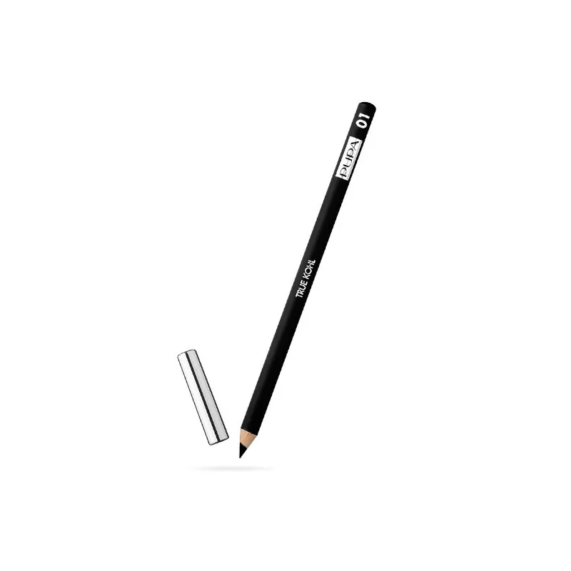 Intenzivná kajalová tužka True Kohl (Eye Pencil) PUPA Milano / Odstín: 001 Black - 1,4 g