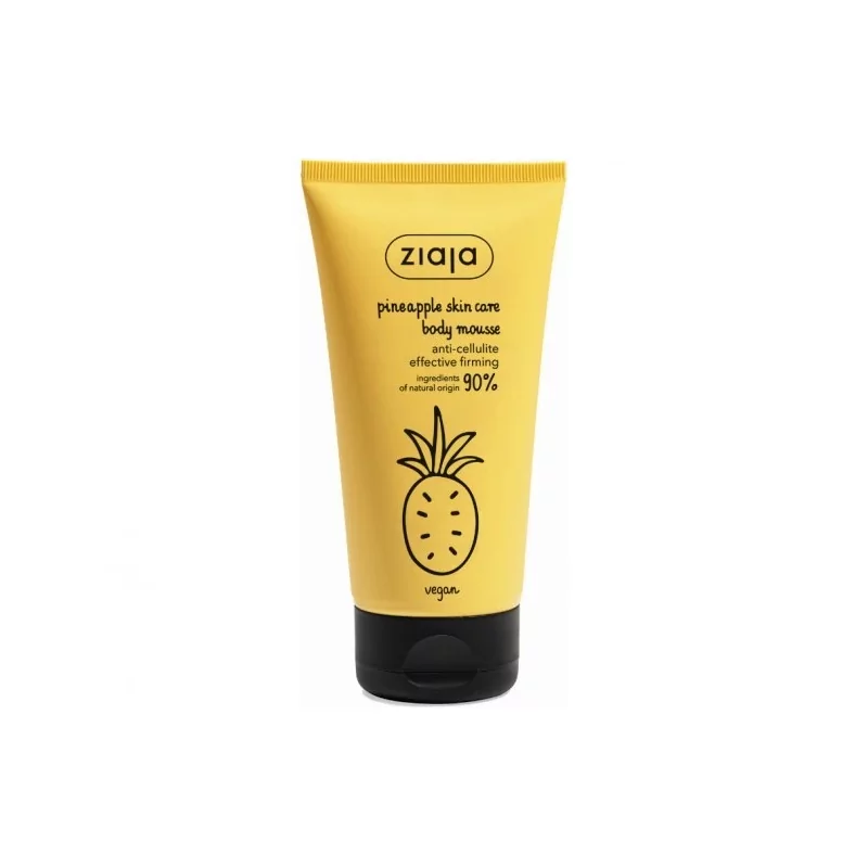 Lehká tělová pěna proti celulitidě Pineapple Skin Care (Body Mousse) Ziaja - 160 ml