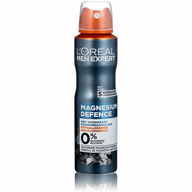 Hypoalergenní deodorant ve spreji L`Oréal Men Expert Magnesium Defense (Deodorant) L´Oréal Paris - 150 ml