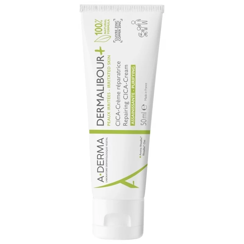 Reparační krém Dermalibour+ (Repairing CICA-Cream) A-DERMA - 50 ml