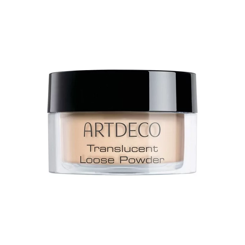 Transparentní sypký pudr (Translucent Loose Powder) Artdeco / Odstín: 02 Translucent Light - 8 g