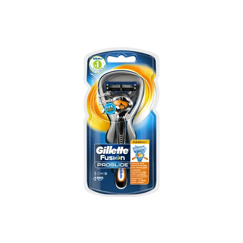 Holicí strojek ProGlide Flexball + náhradní hlavice Gillette - 2 ks