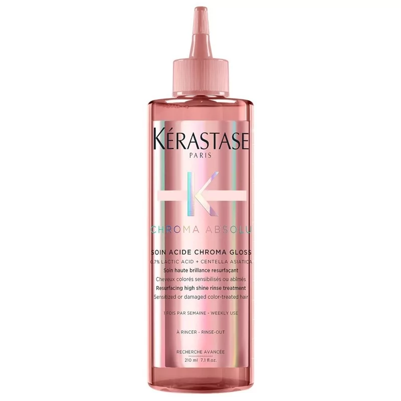 Kúra pro regeneraci a lesk barvených vlasů Chroma Absolu Soin Acide Chroma Gloss (Treatment) Kérastase - 210 ml