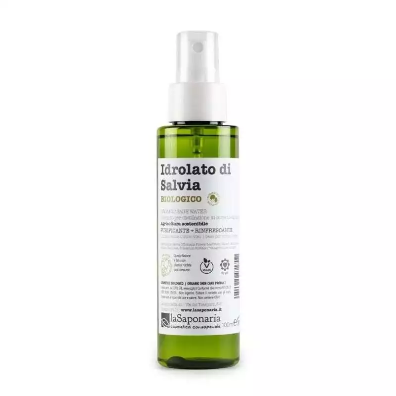 Šalviová kvetová voda BIO laSaponaria - 100 ml