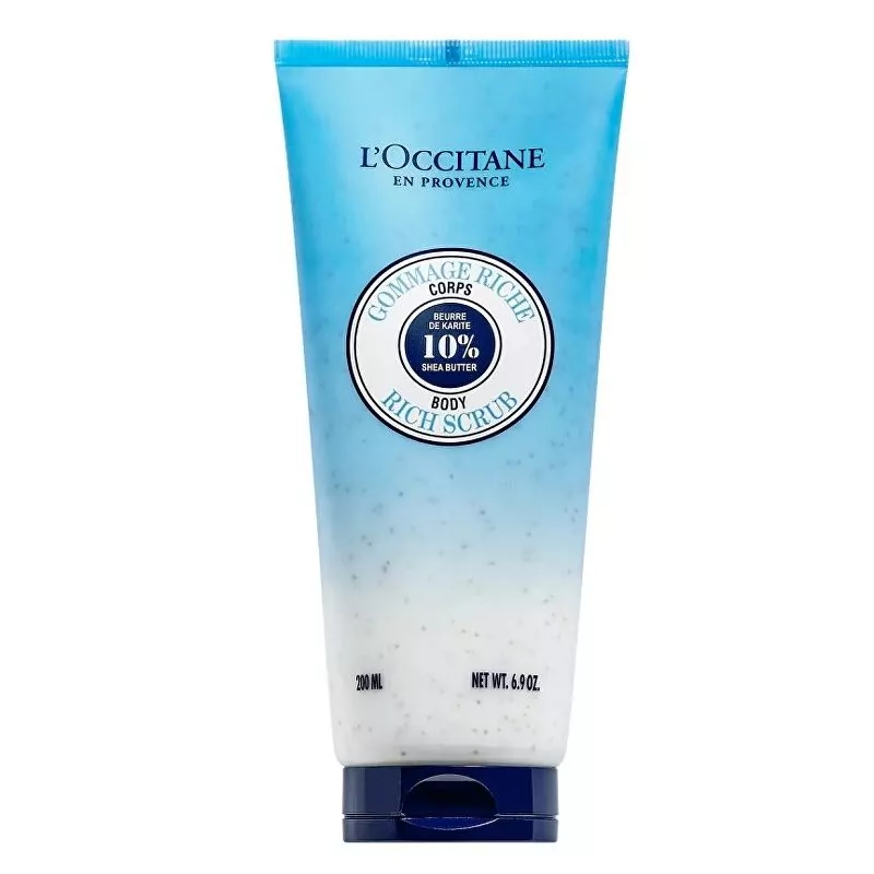 Tělový peeling Shea Butter (Body Rich Scrub) L`Occitane en Provence - 200 ml