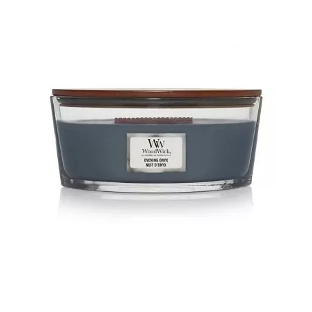 Vonná svíčka loď Evening Onyx WoodWick - 453,6 g