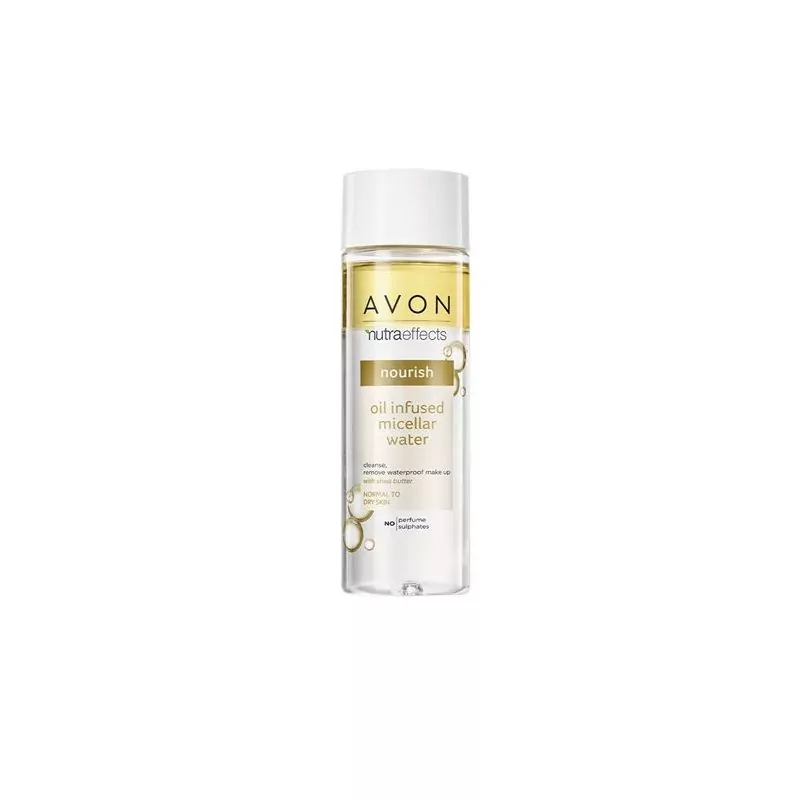 Dvoufázová micerální čisticí pleťová voda Nutraeffects (Micellar Water) Avon - 200 ml