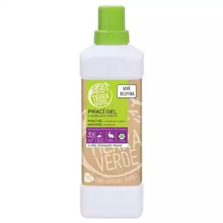 Prací gel s levandulí inovovaná receptura BIO Tierra Verde - 1000 ml