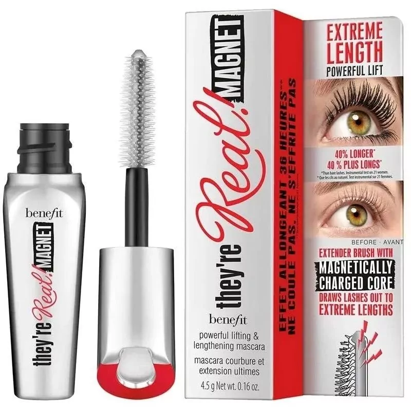 Extrémně prodlužující řasenka They’re Real! Magnet (Mini Black Mascara) Benefit - 4,5 g