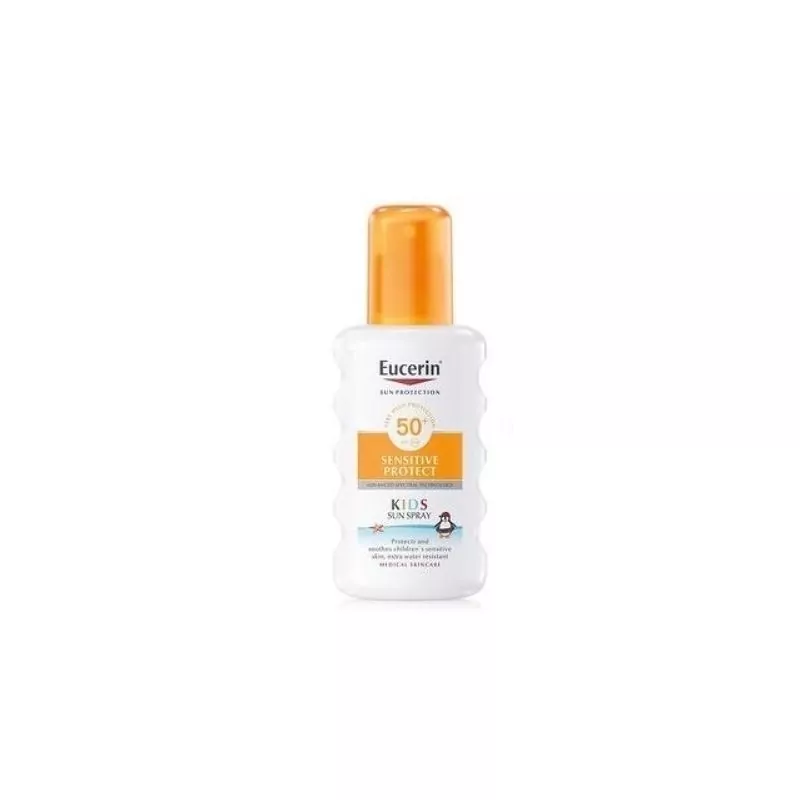 Dětský sprej na opalování Sensitive Protect s velmi vysokou ochranou SPF 50+ Eucerin - 200 ml