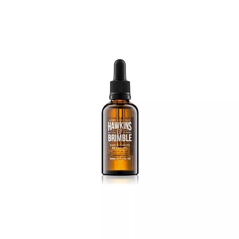 Vyživující olej na vousy a knír (Elemi & Ginseng Beard Oil) Hawkins & Brimble - 50 ml