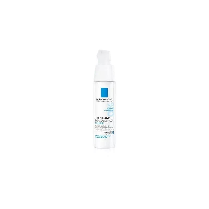 Denní hydratační fluidní krém pro citlivou pleť Toleriane Dermallergo (Fluid Moisturizer) La Roche Posay - 40 ml