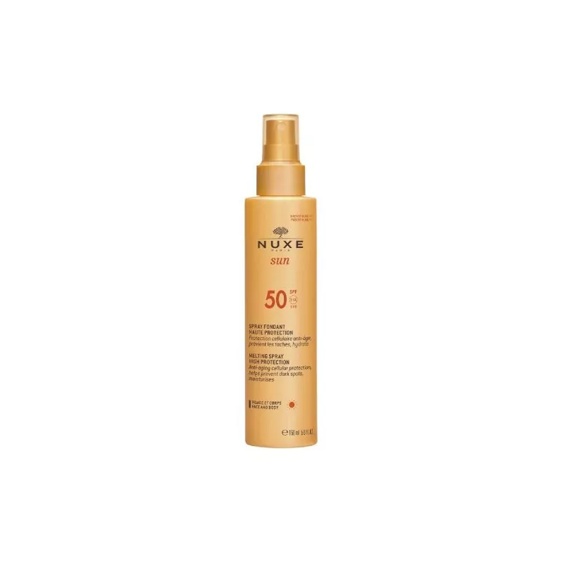 Sprej na opalování Sun SPF 50 (Melting Spray High Protection) Nuxe - 150 ml