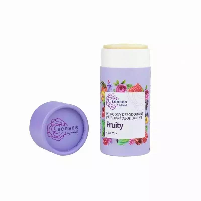 Tuhý dezodorant účinný až 24 hodín Fruity" Kvitok - 42 ml"