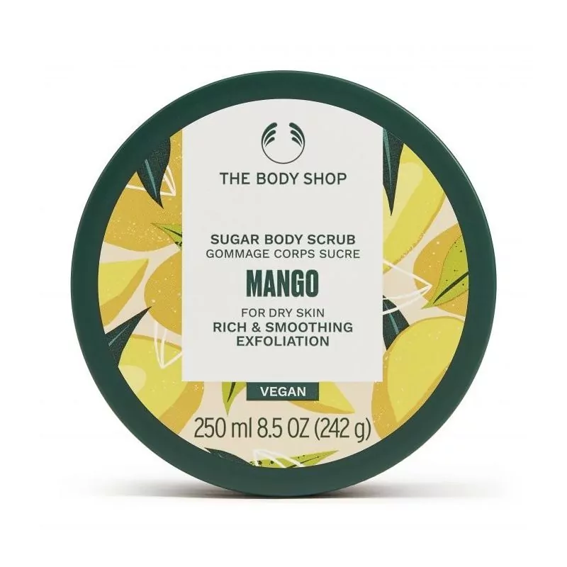 Tělový peeling pro suchou pokožku Mango (Body Scrub) The Body Shop - 250 ml