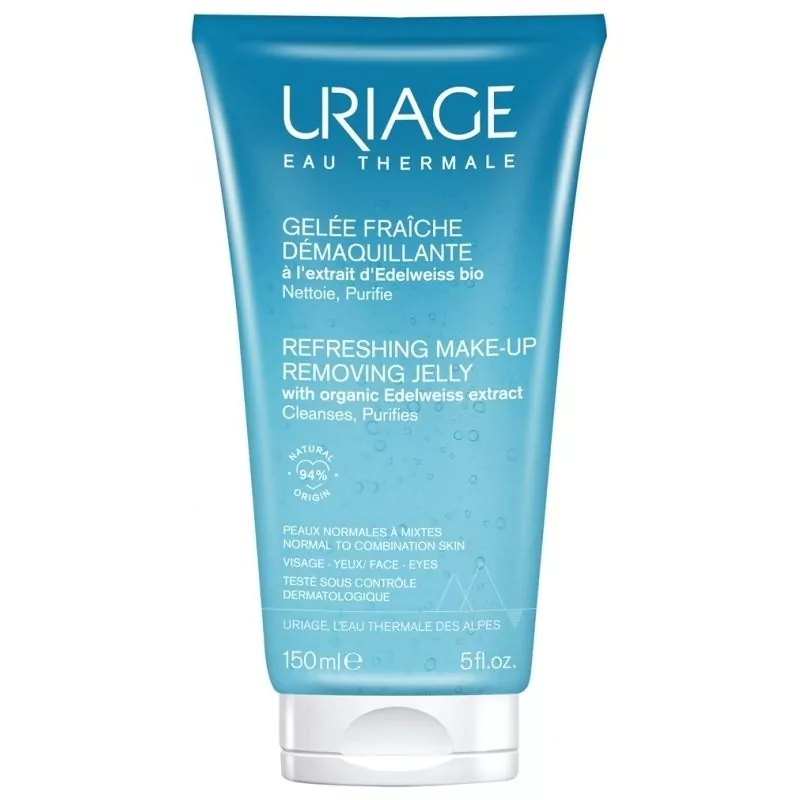 Osvěžující gel pro odstranění make-upu (Refreshing Make-Up Removing Jelly) Uriage - 150 ml