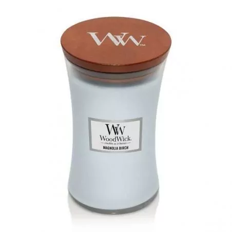 Vonná svíčka váza velká Magnolia Birch WoodWick - 609,5 g