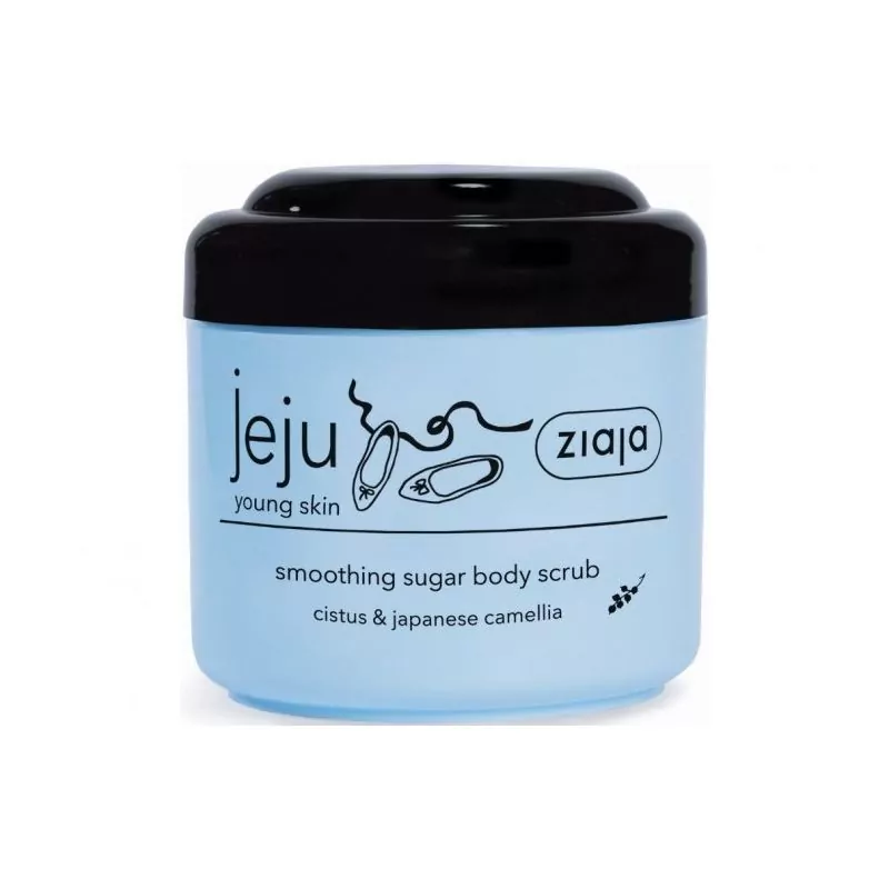 Cukrový tělový peeling s černými zrníčky (Smoothing Sugar Body Scrub) Ziaja - 200 ml