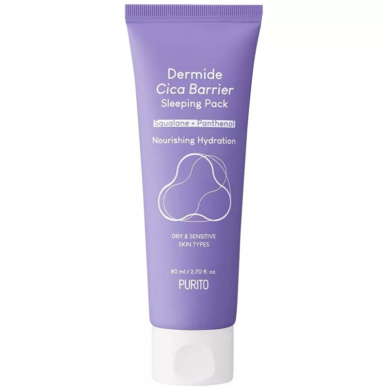 Hydratační noční maska Dermide Cica Barrier (Night Mask) PURITO - 80 ml