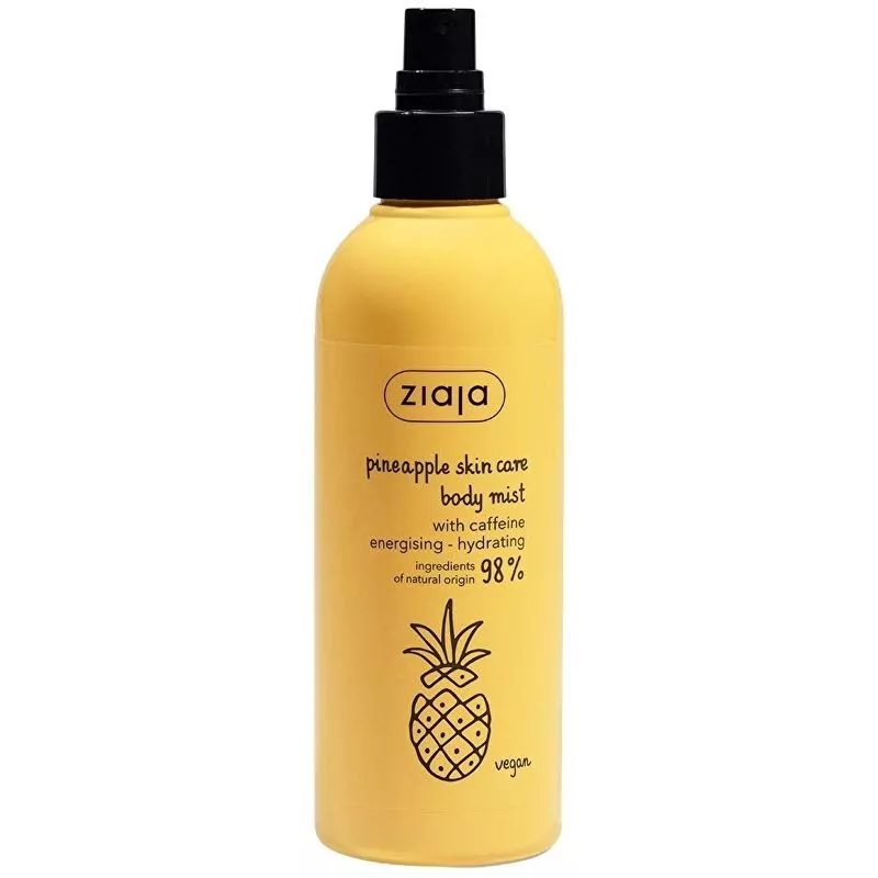 Hydratační tělový sprej Pineapple Skin Care (Body Mist) Ziaja - 200 ml