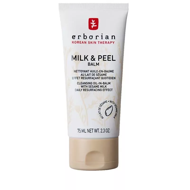 Čisticí balzám se sezamovým olejem Milk & Peel Balm (Cleansing Oil-in-Balm) Erborian - 75 ml