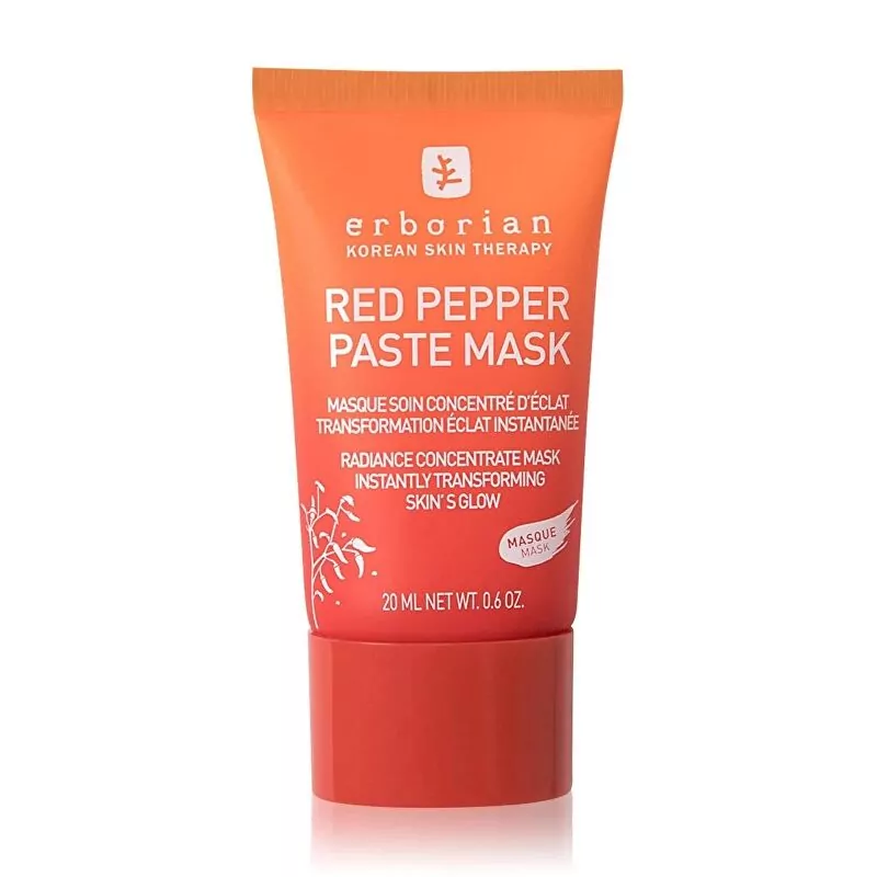 Rozjasňující a energizující pleťová maska Red Pepper Paste Mask (Radiance Concentrate Mask) Erborian - 20 ml