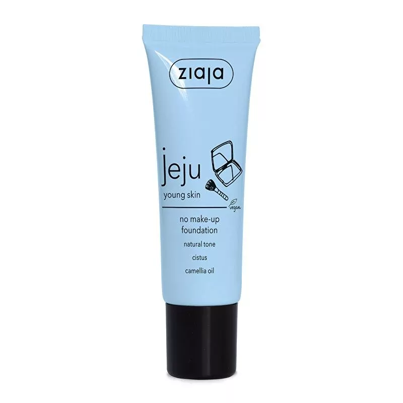 Tekutý korektor pleti přirozený tón Jeju (No Make-up Foundation) Ziaja - 30 ml