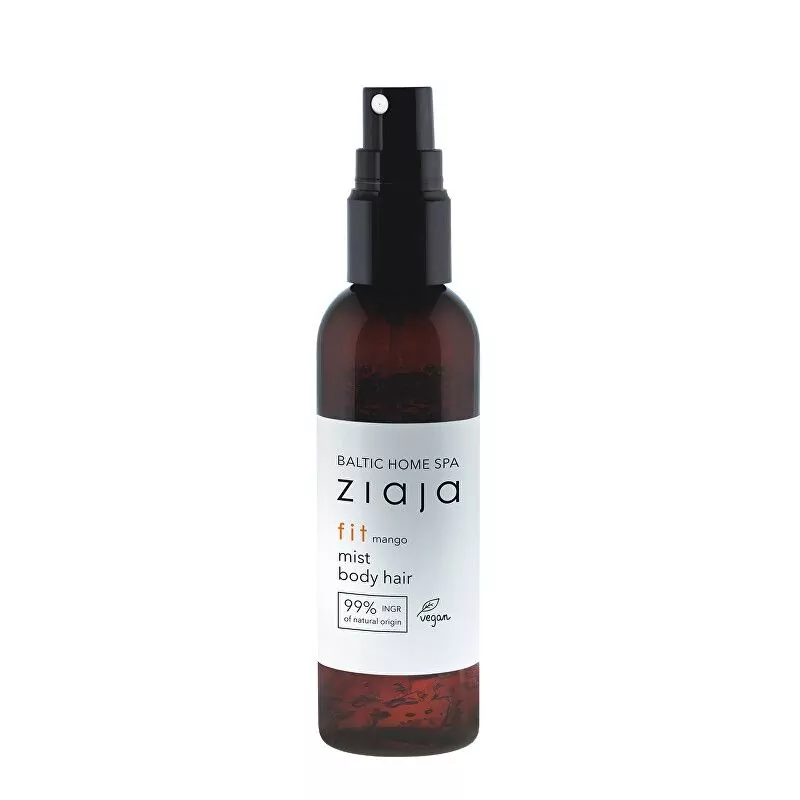 Mlhovina na obličej a tělo mango Baltic Home Spa Fit (Mist Body Hair) Ziaja - 90 ml