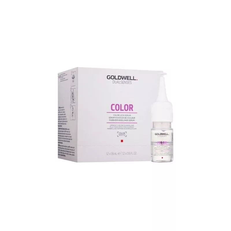 Bezoplachové sérum pro jemné barvené vlasy Dualsenses Color (Color Lock Serum) Goldwell - 12 x 18 ml