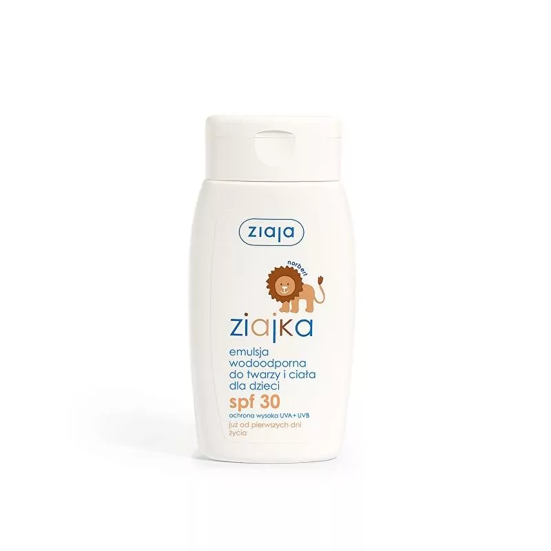 Emulze na opalování pro děti SPF 30 Ziajka (Emulsion) Ziaja - 125 ml