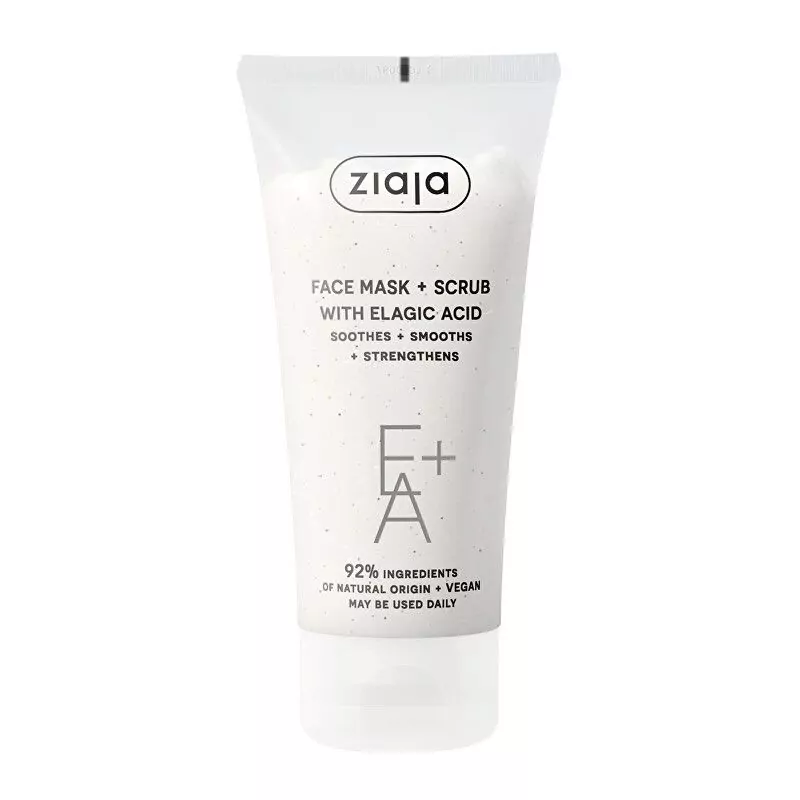 Peelingová maska s kyselinou ellagovou (Face Mask + Scrub) Ziaja - 55 ml